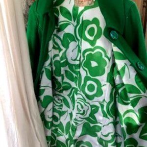 Kelley Green Pea Coat Francescas